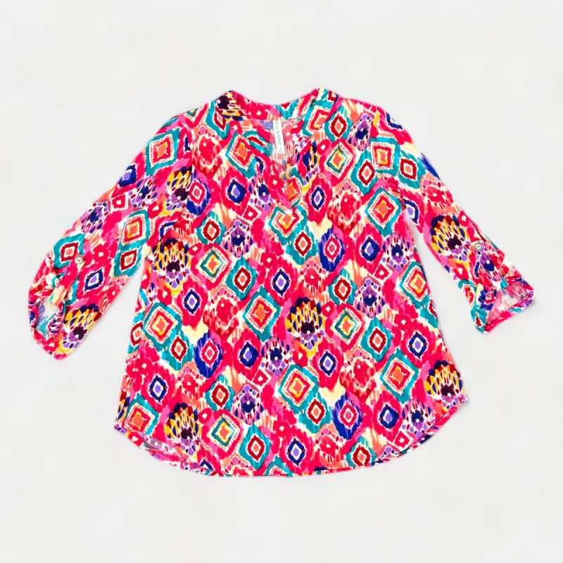 Hot Pink Tribal Lizzy Top sold by ZZs