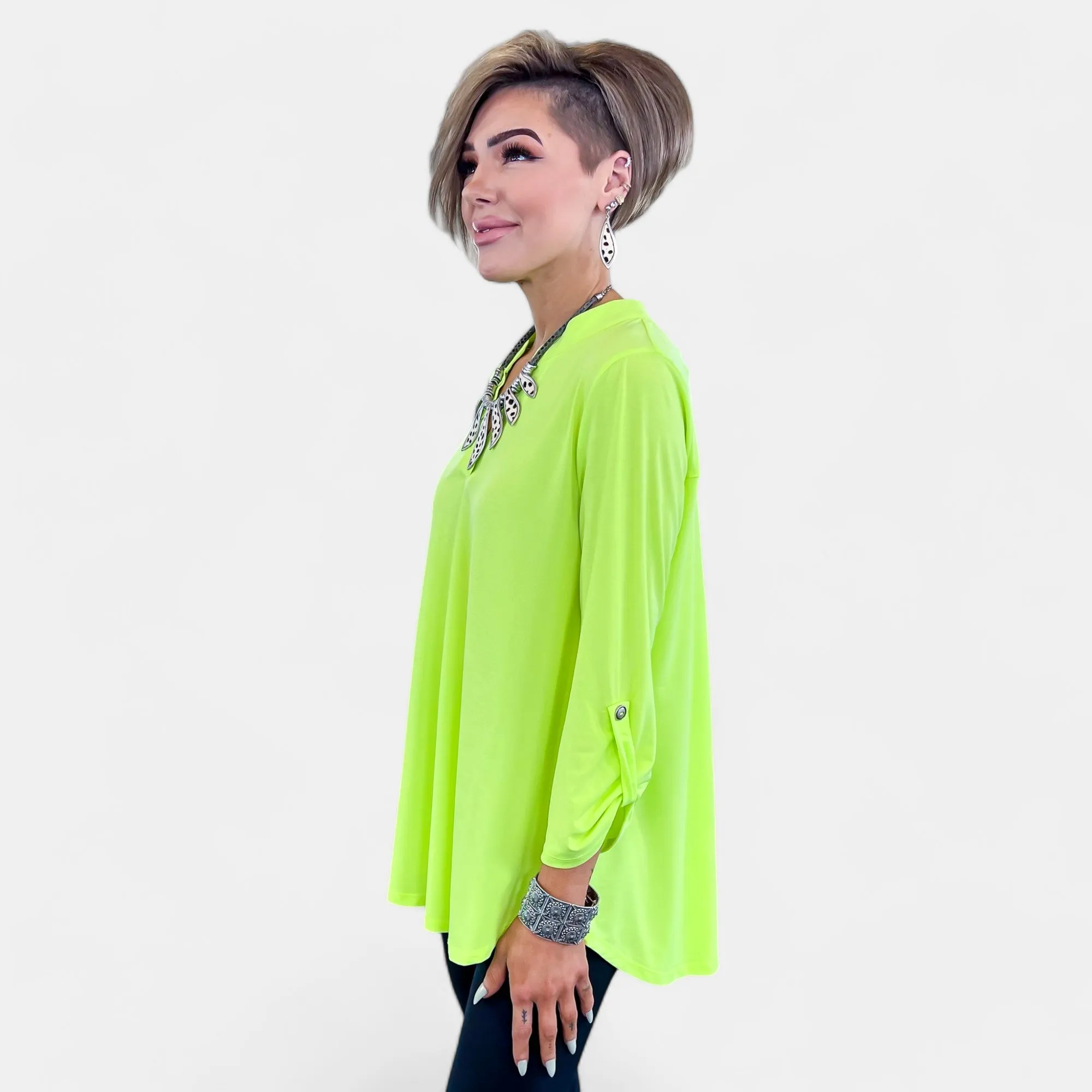 Neon Green Lizzy Top sold by ZZs product image thumbnail 4