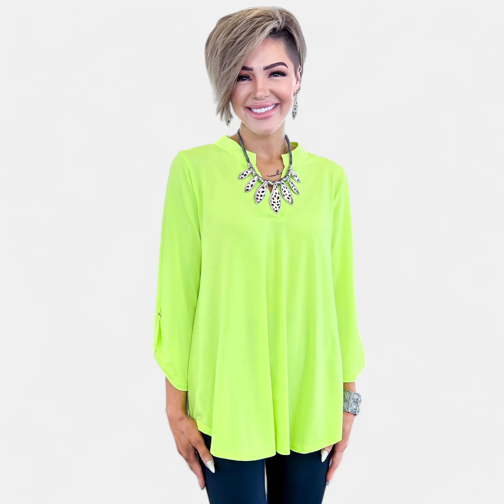 Neon Green Lizzy Top sold by ZZs product image thumbnail 3