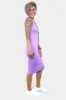 Purple Ribbed Tank Dress sold by ZZs