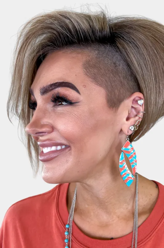 Turquoise Iconic Earrings sold by ZZs