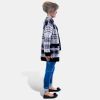 Black Plaid Long Cardigan sold by ZZs