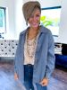 Blue Aztec Oversized Jacket sold by ZZs