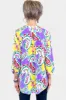 Lavender Colorful Paisley Lizzy Top [NO RETURNS] sold by ZZs