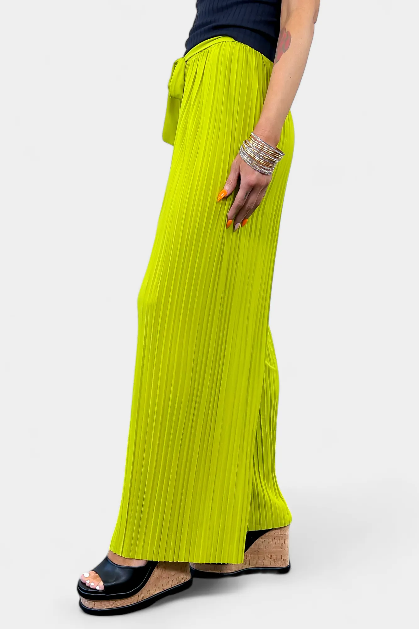 Pleated Wide Leg Pants sold by ZZs product image thumbnail 4