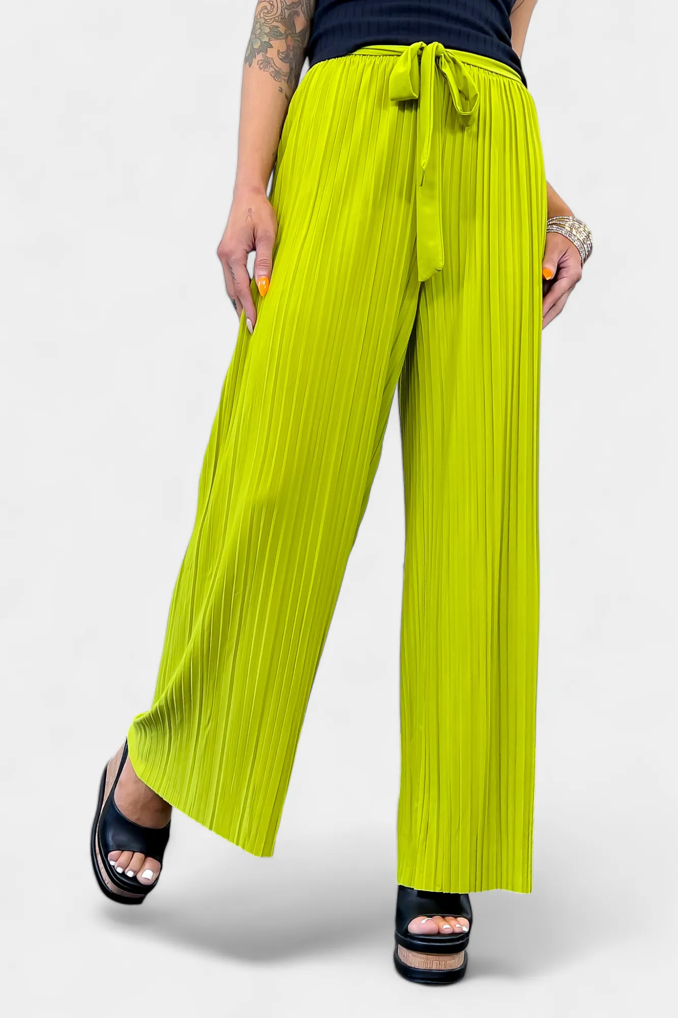 Pleated Wide Leg Pants sold by ZZs product image thumbnail 2