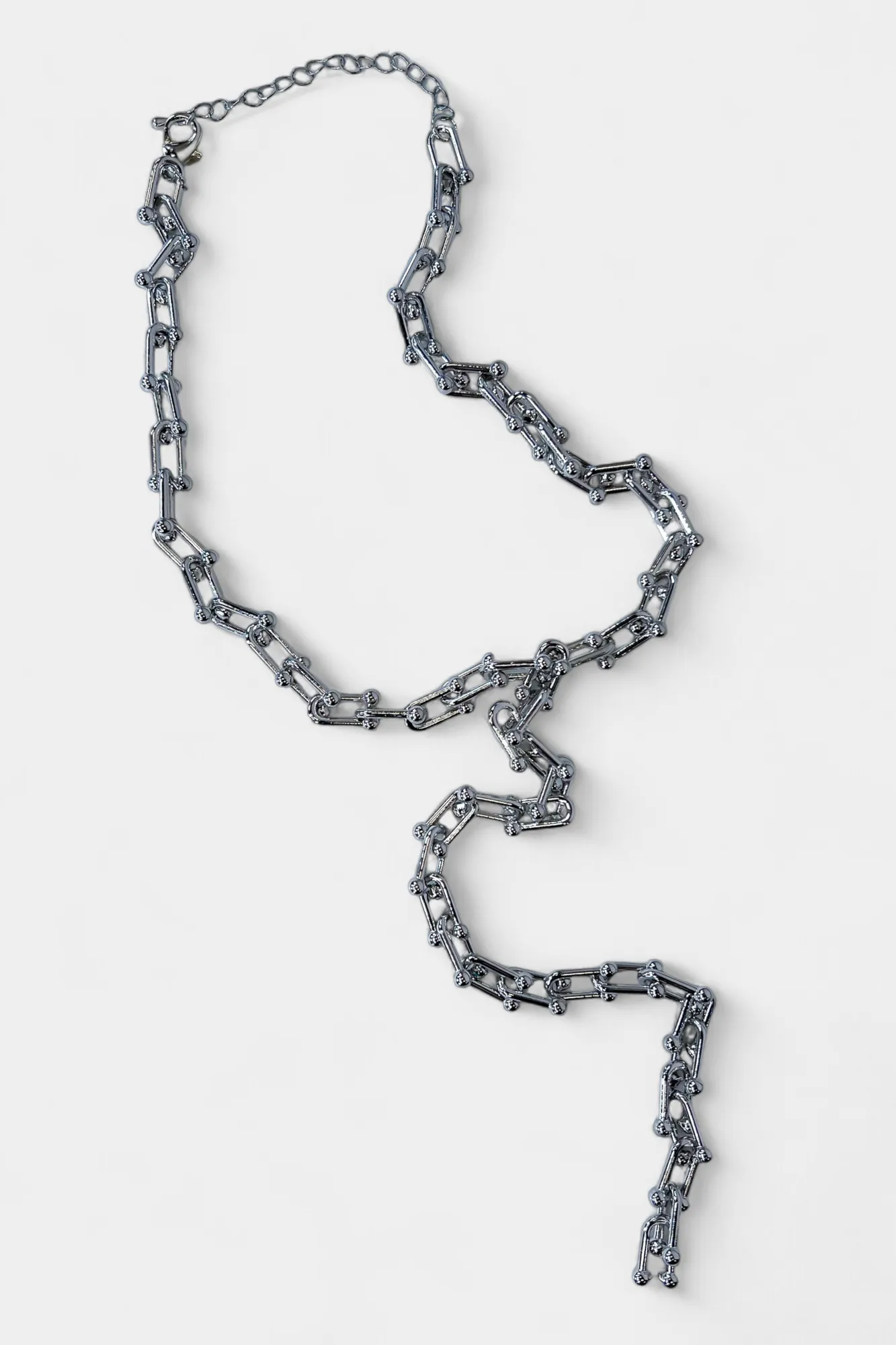 Silver Chain Link Necklace sold by ZZs product image thumbnail 2