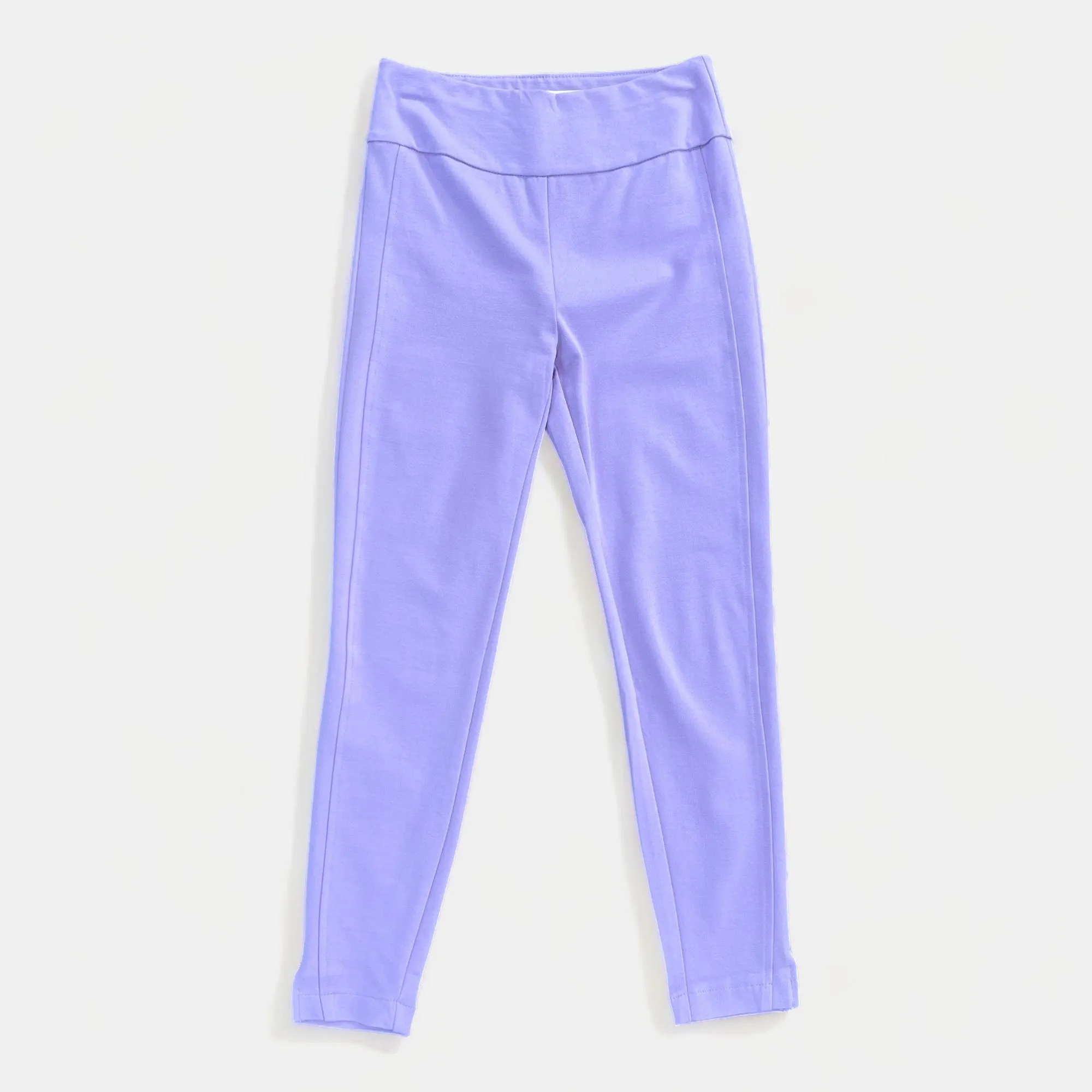 Lavender High Waisted Skinny Crop Pants sold by ZZs product image thumbnail 2