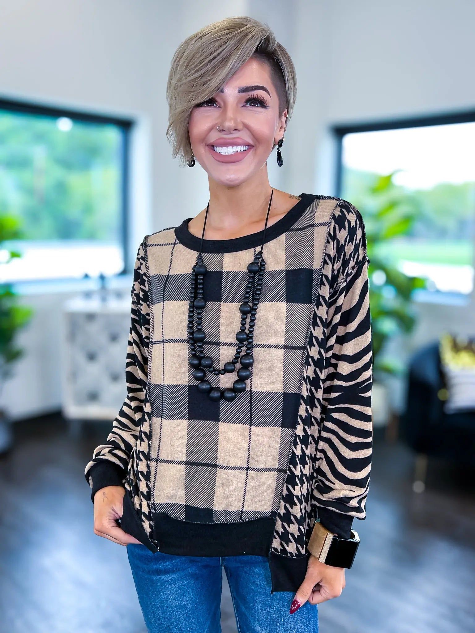 Uneven Hem Top sold by ZZs product image thumbnail 7