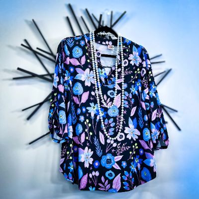 Floral Hannah Top [NO RETURNS] sold by ZZs