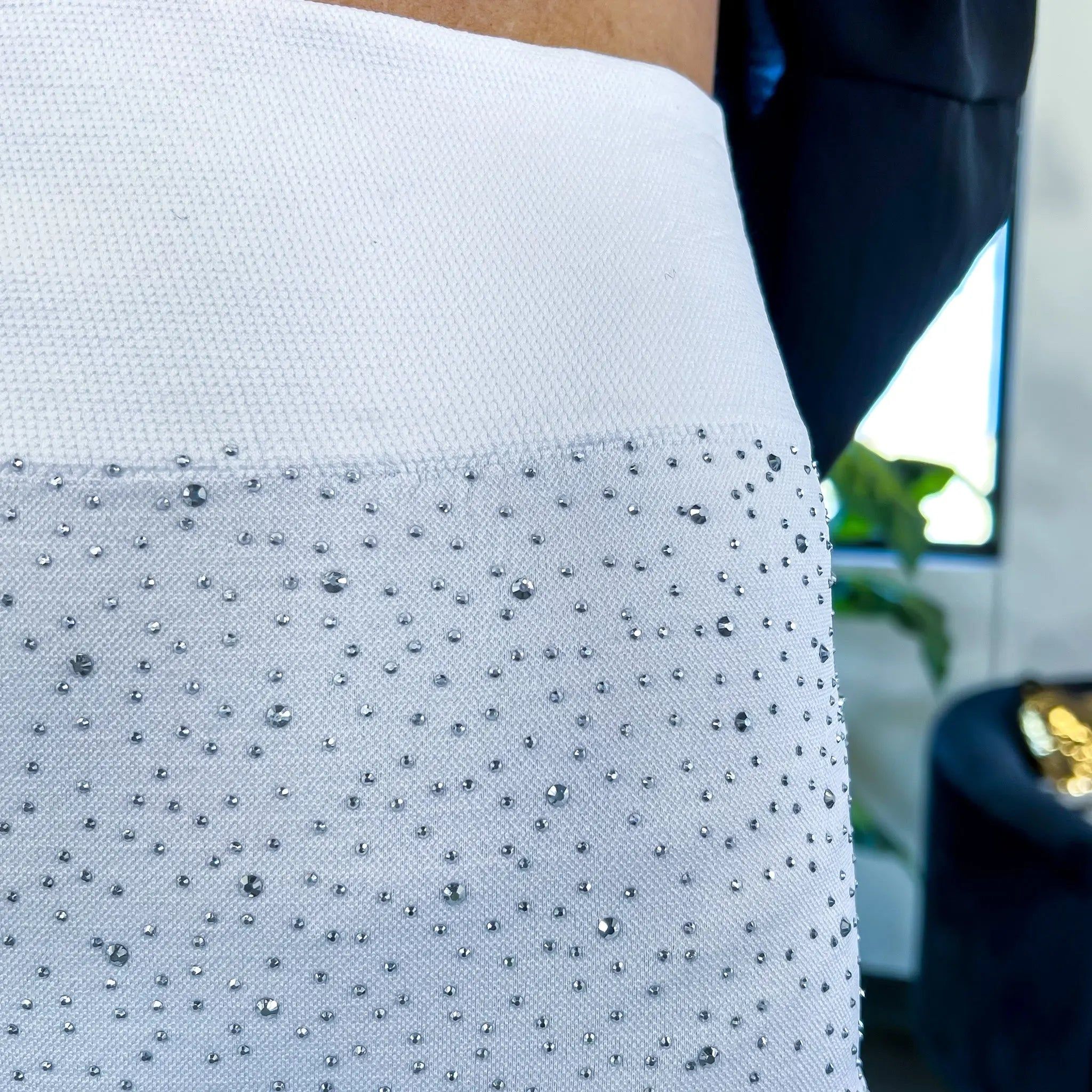 White Bling Bling Leggings sold by ZZs product image thumbnail 5