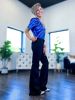 Metallic Top | Blue sold by ZZs