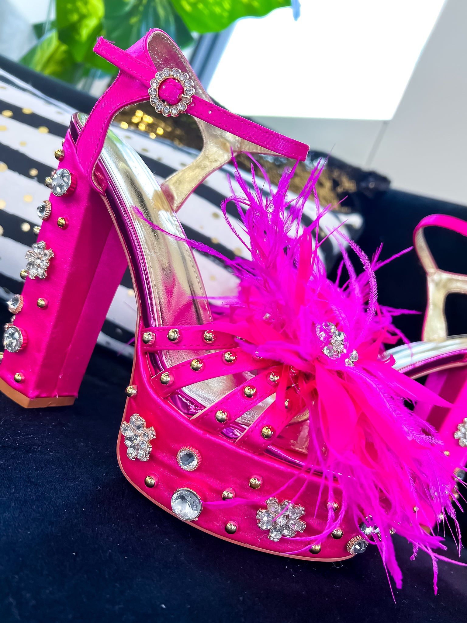 Fuchsia Kiki Platform Heels sold by ZZs product image thumbnail 5