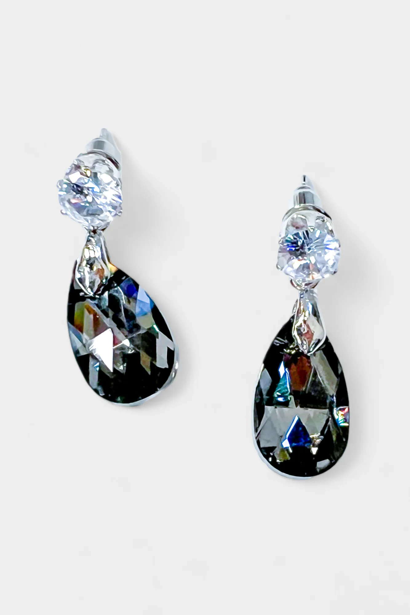 Teardrop Stone Dangle Earrings sold by ZZs product image thumbnail 2