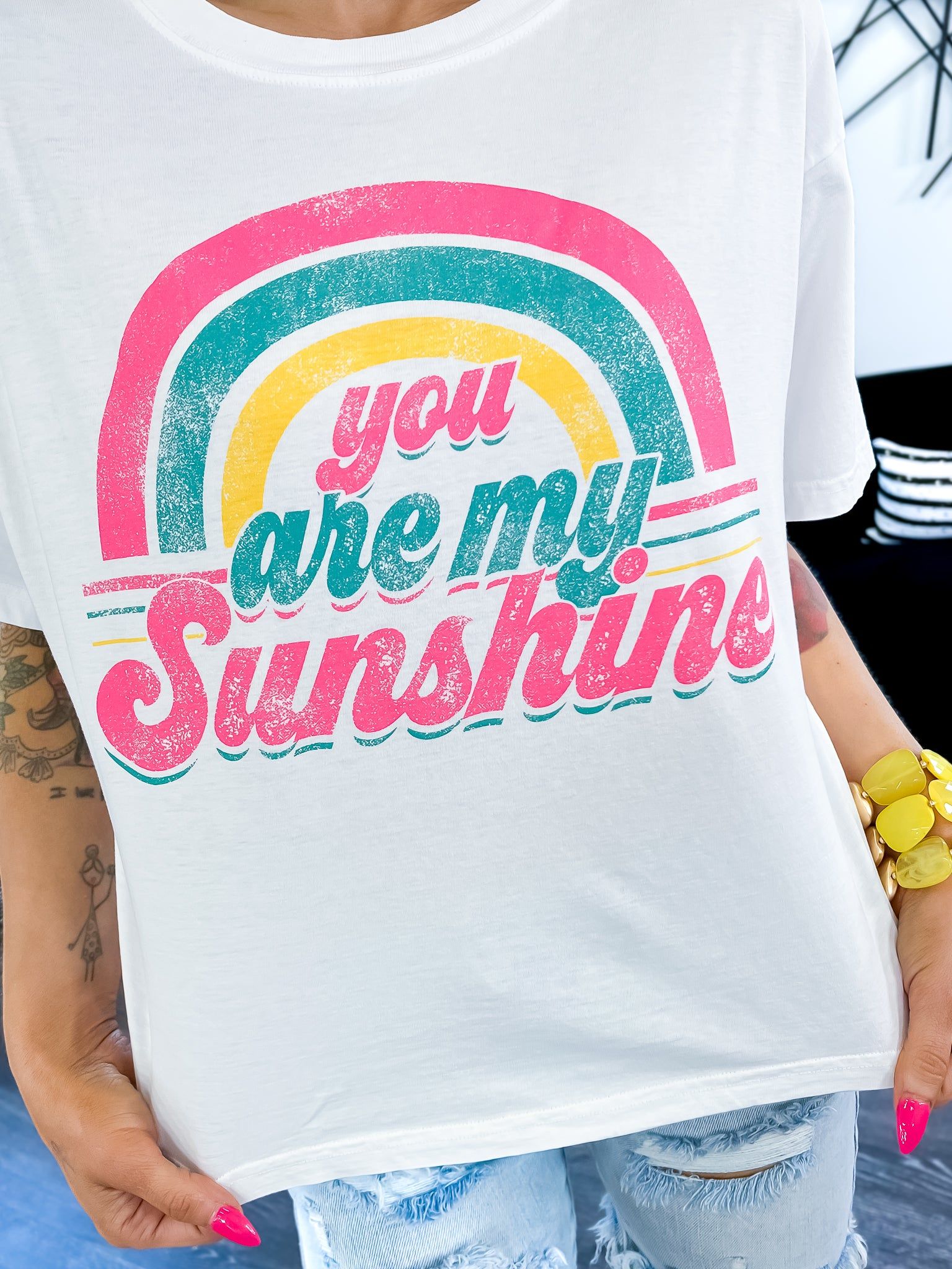 You Are My Sunshine Tee sold by ZZs product image thumbnail 5