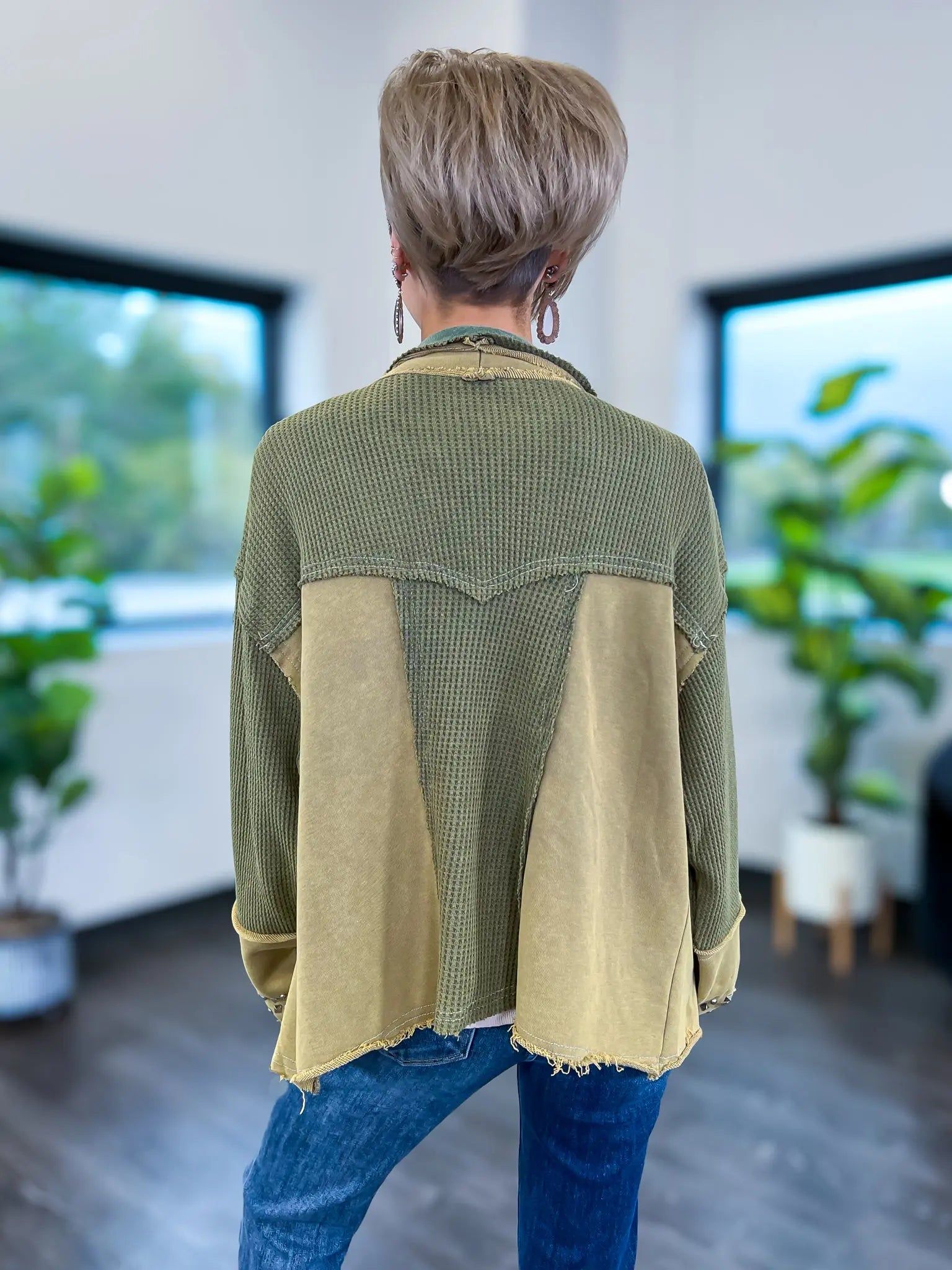 Green Moto Jacket sold by ZZs product image thumbnail 5