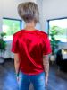 Red Metallic Top sold by ZZs