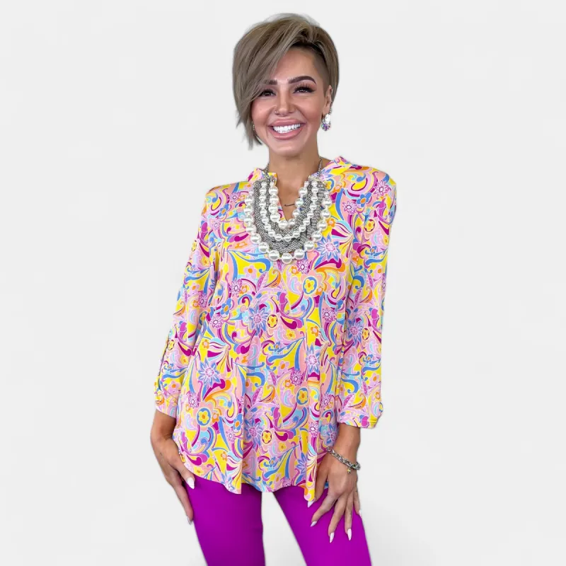 Blush Decorative Lizzy Top sold by ZZs