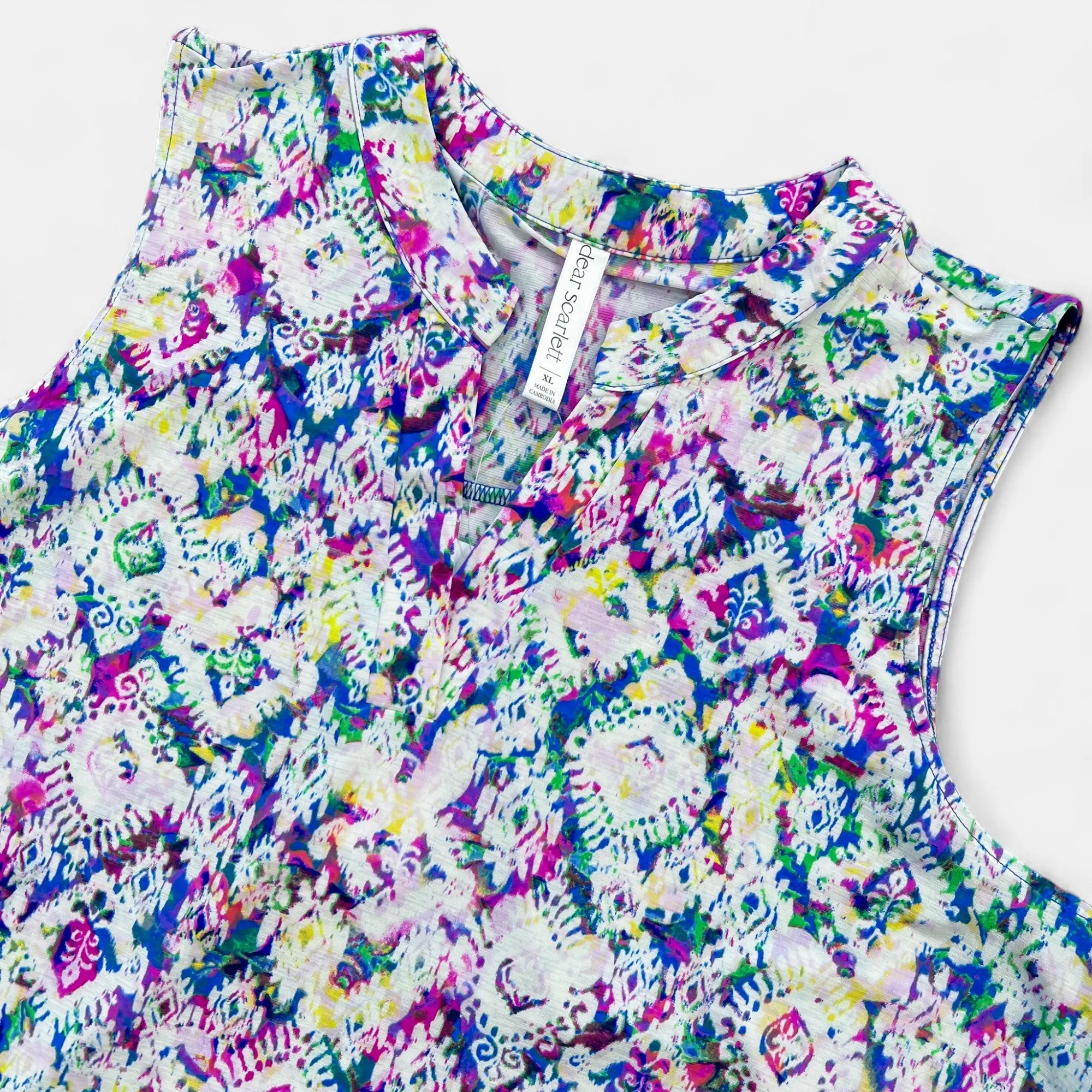 Royal Multi Aztec Lizzy Tank Top sold by ZZs product image thumbnail 4