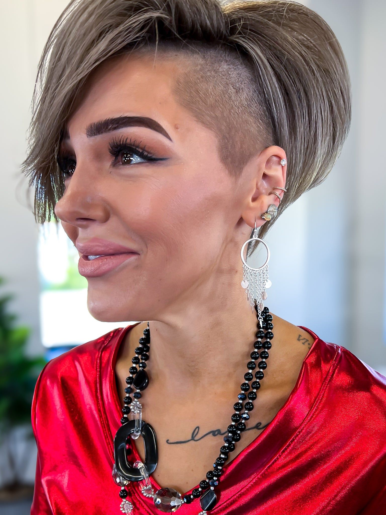 Charm Earrings | Silver sold by ZZs product image thumbnail 2