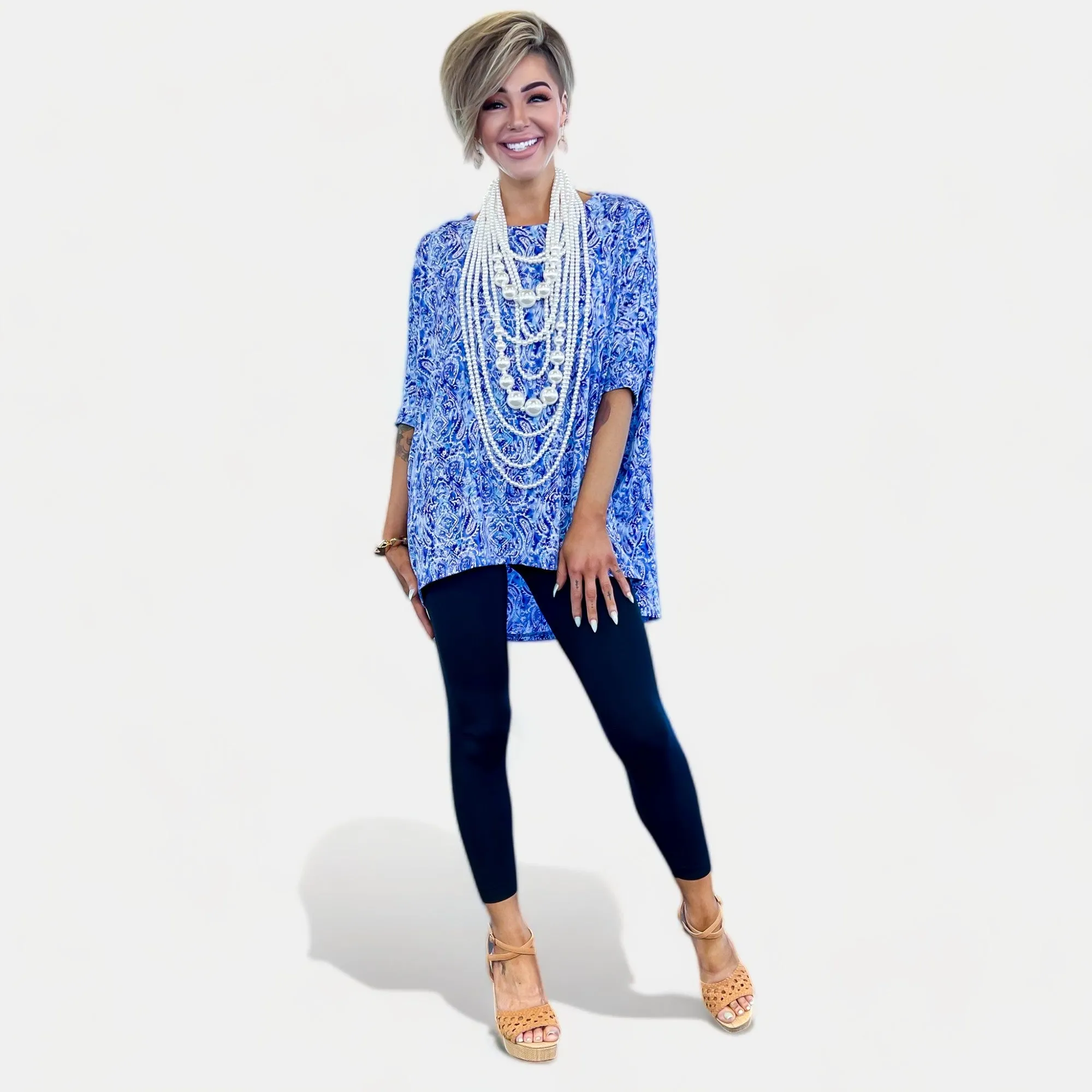 Royal Paisley Essential Top sold by ZZs product image thumbnail 5