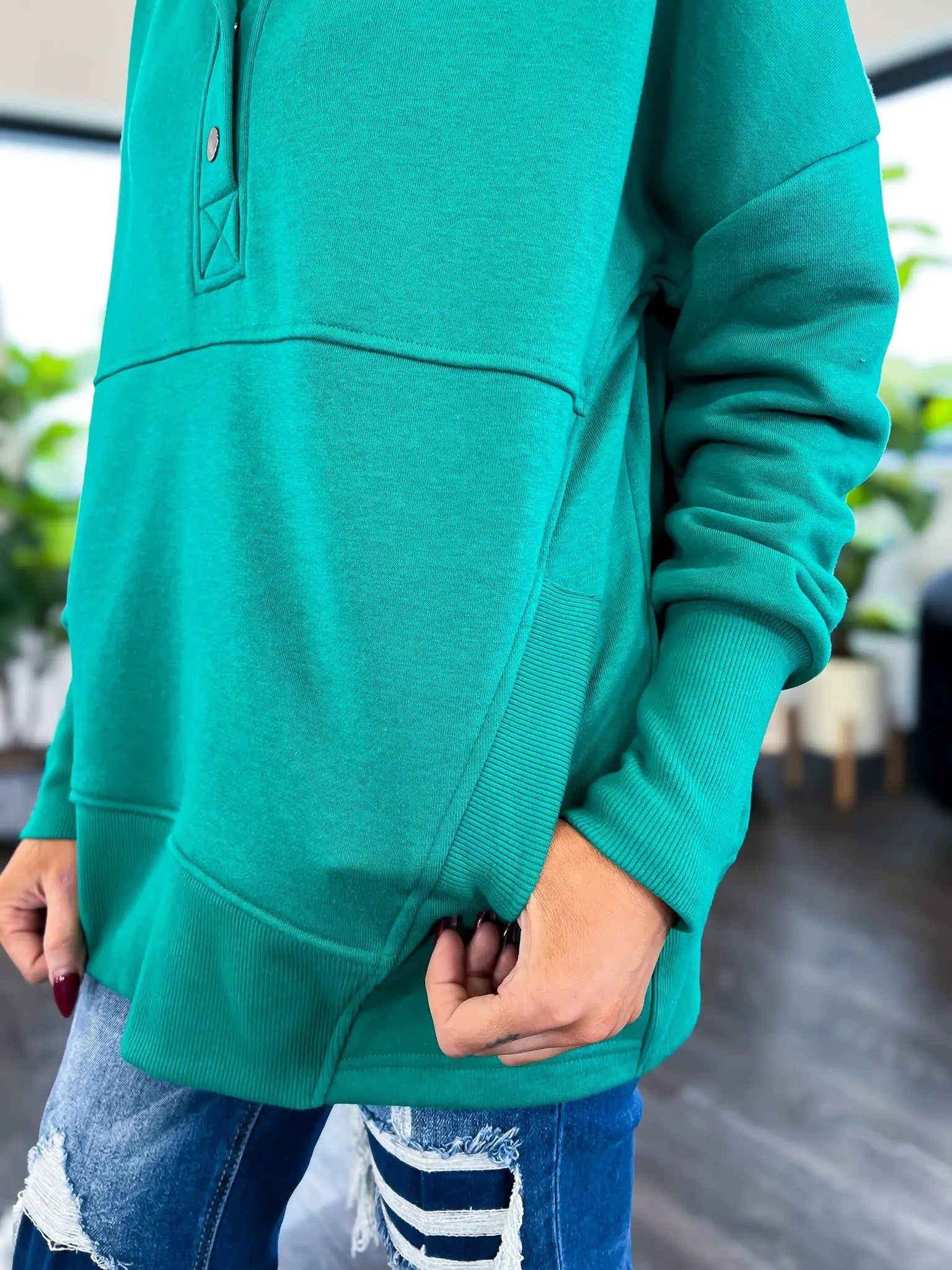 Hooded Pullover | Green sold by ZZs product image thumbnail 4