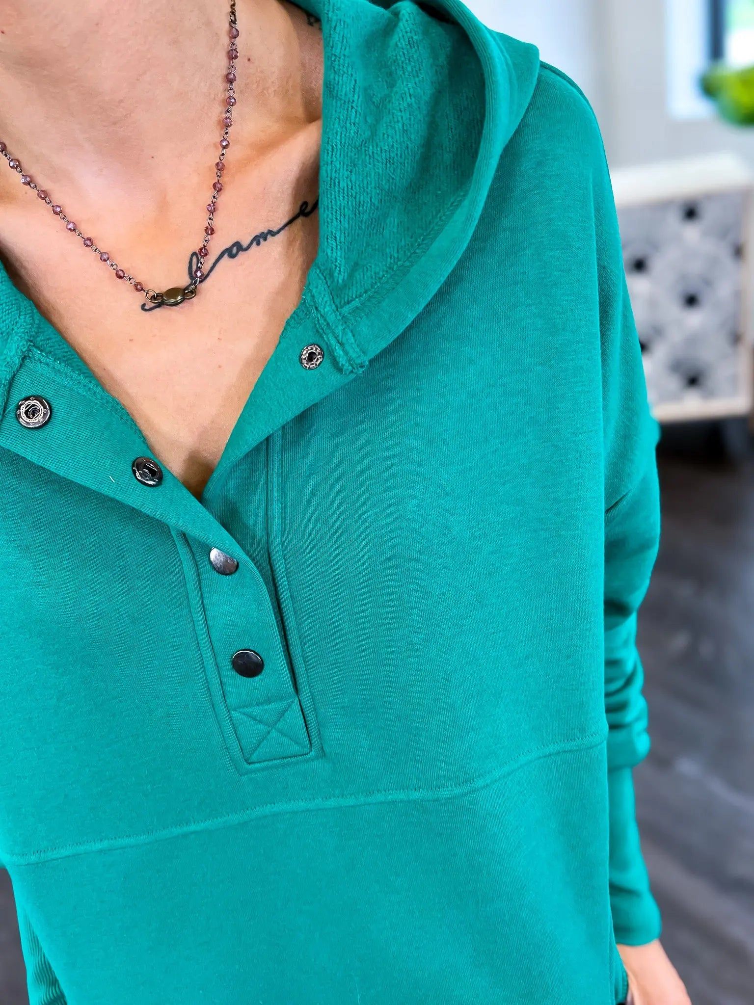 Hooded Pullover | Green sold by ZZs product image thumbnail 6