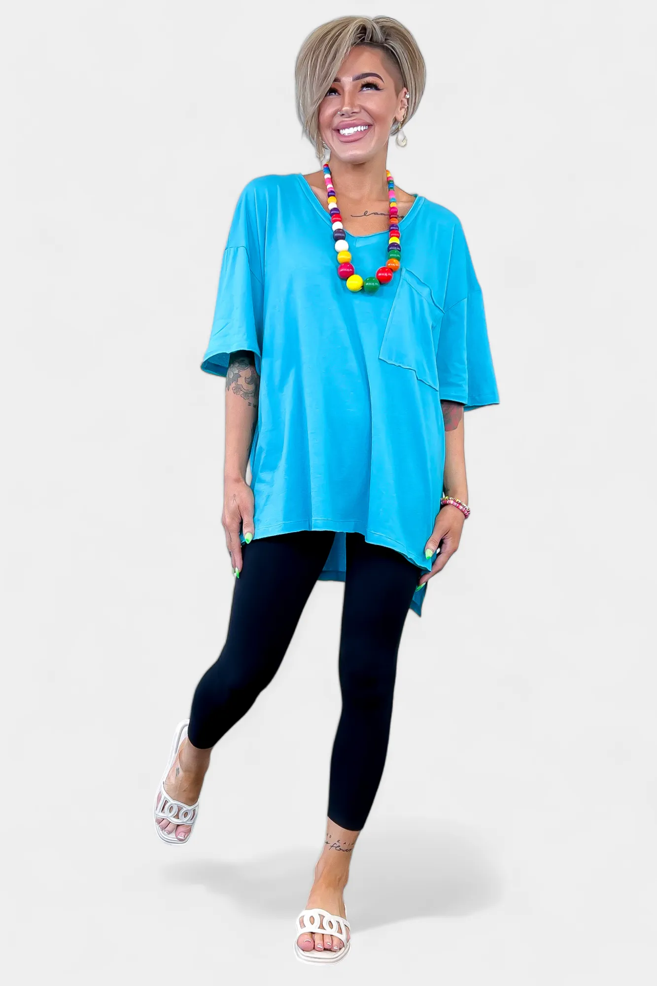 Oversized Raw Edge Top sold by ZZs product image thumbnail 4