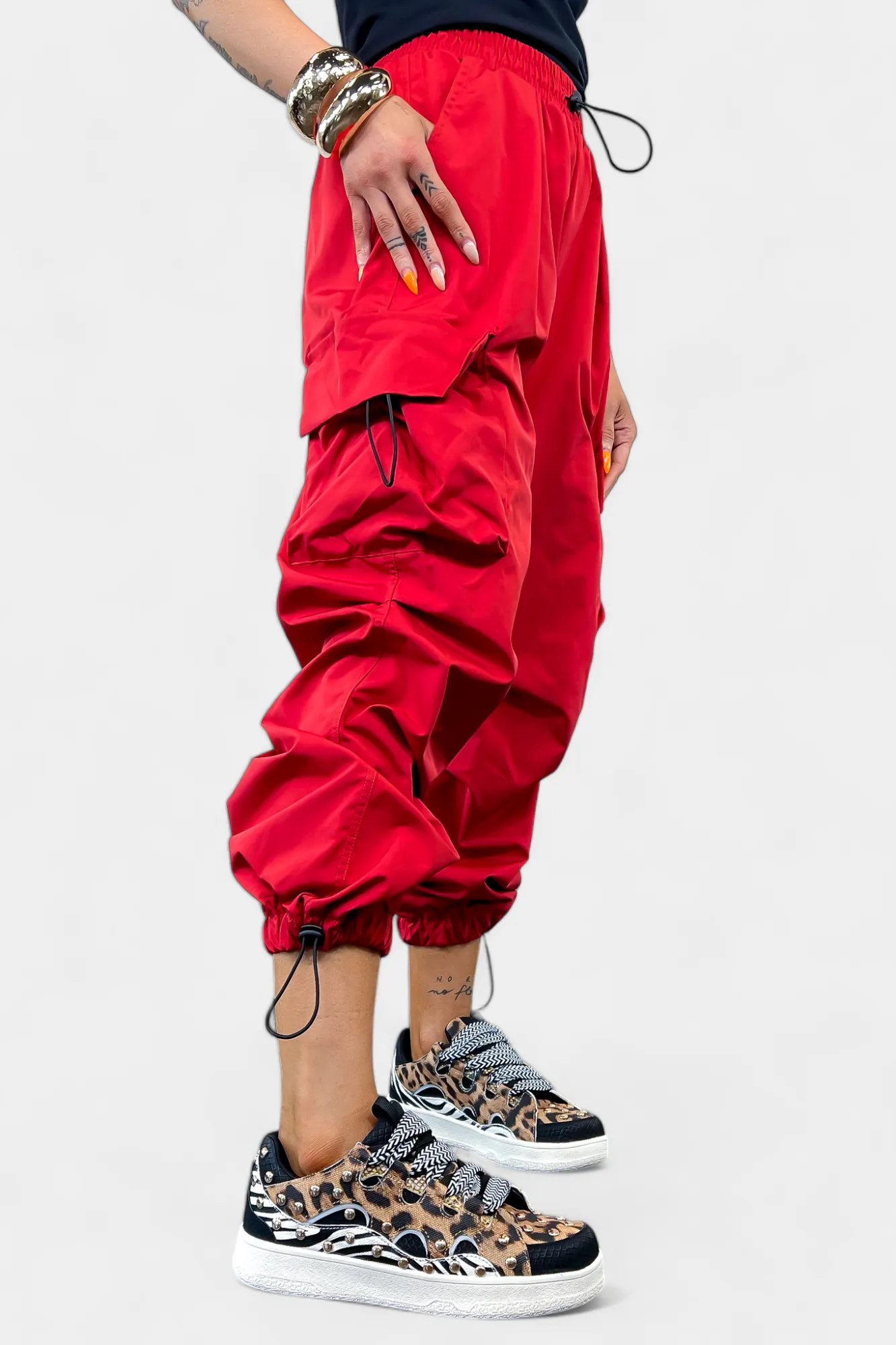 Parachute Cargo Jogger Pants sold by ZZs product image thumbnail 3