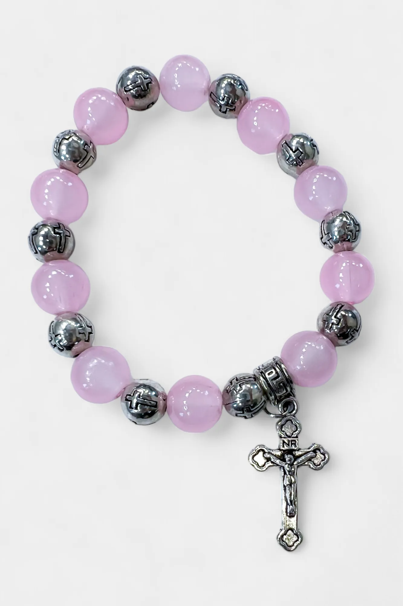 Cross Charm Beaded Bracelet sold by ZZs product image thumbnail 3