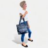 Black Quilted Puffer Bag sold by ZZs