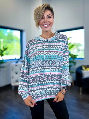 Aztec Holly Hoodie sold by ZZs