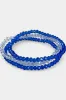 Blue Faceted Beaded Stretch Bracelets sold by ZZs