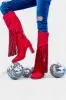 Red Fringe Rhinestone Boots sold by ZZs