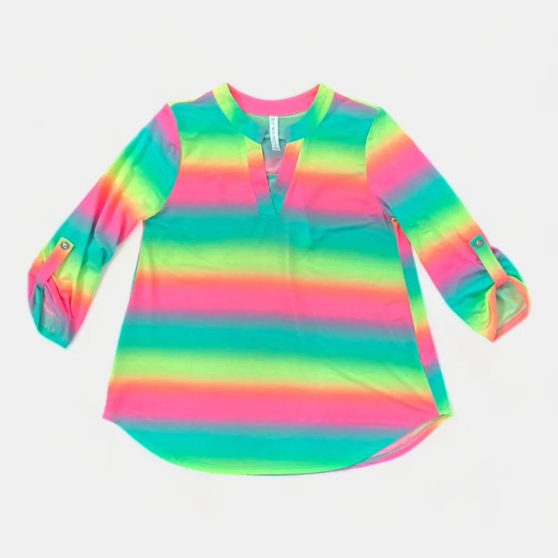 Multi Stripe Lizzy Top [NO RETURNS] sold by ZZs