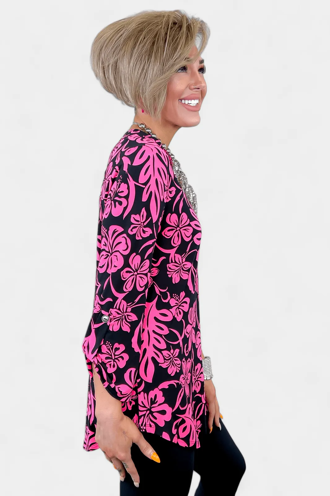 Black Pink Lizzy Top sold by ZZs product image thumbnail 4