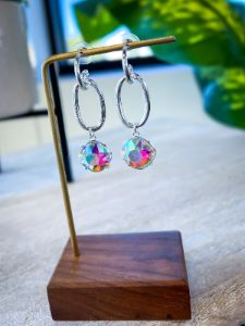 Crystal Stone Earrings sold by ZZs