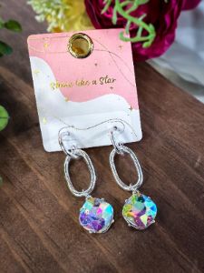 Crystal Stone Earrings sold by ZZs