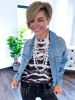 Pearl Distressed Denim Jacket sold by ZZs