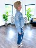 Pearl Distressed Denim Jacket sold by ZZs
