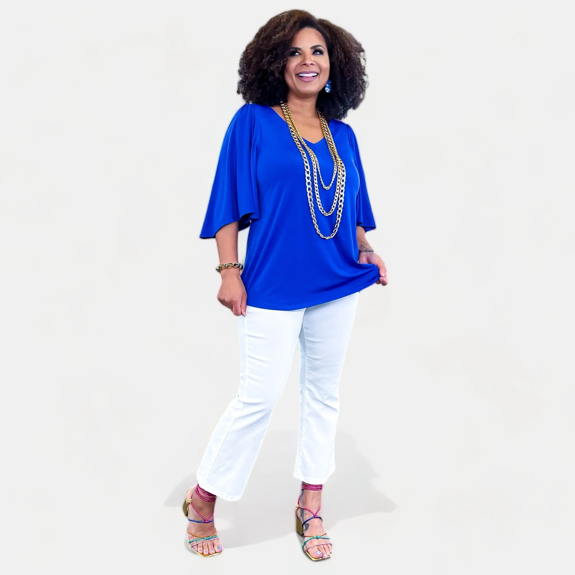 Royal Blue Cali Top sold by ZZs product image thumbnail 3