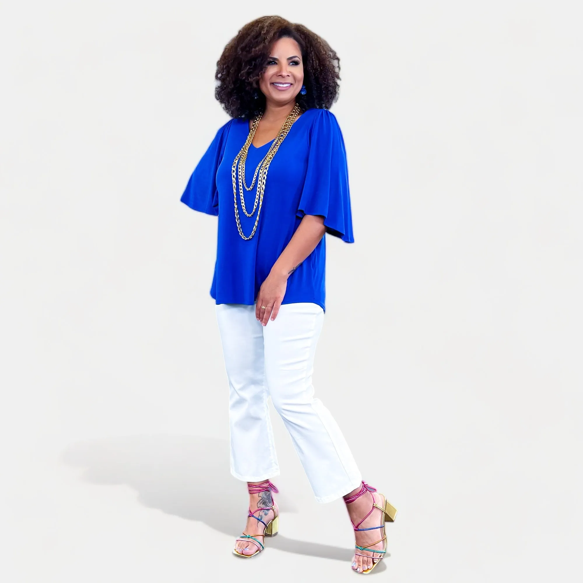 Royal Blue Cali Top sold by ZZs product image thumbnail 5