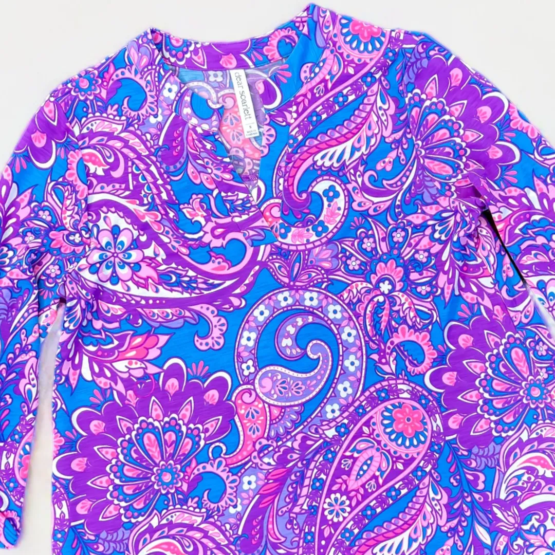 Blue Pink Lizzy Top sold by ZZs product image thumbnail 2