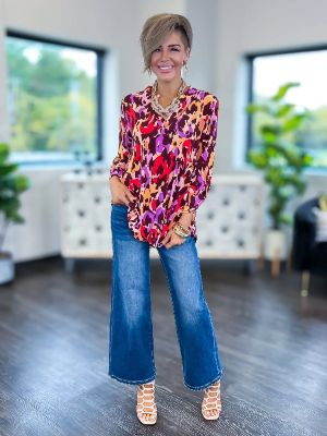 Colorful Animal Lizzy Top sold by ZZs