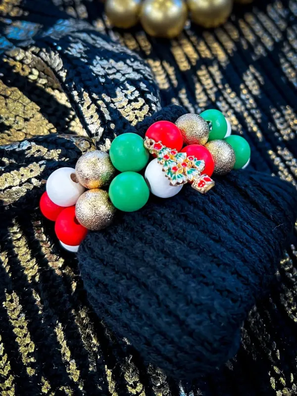 Christmas Tree Charm Bracelets sold by ZZs
