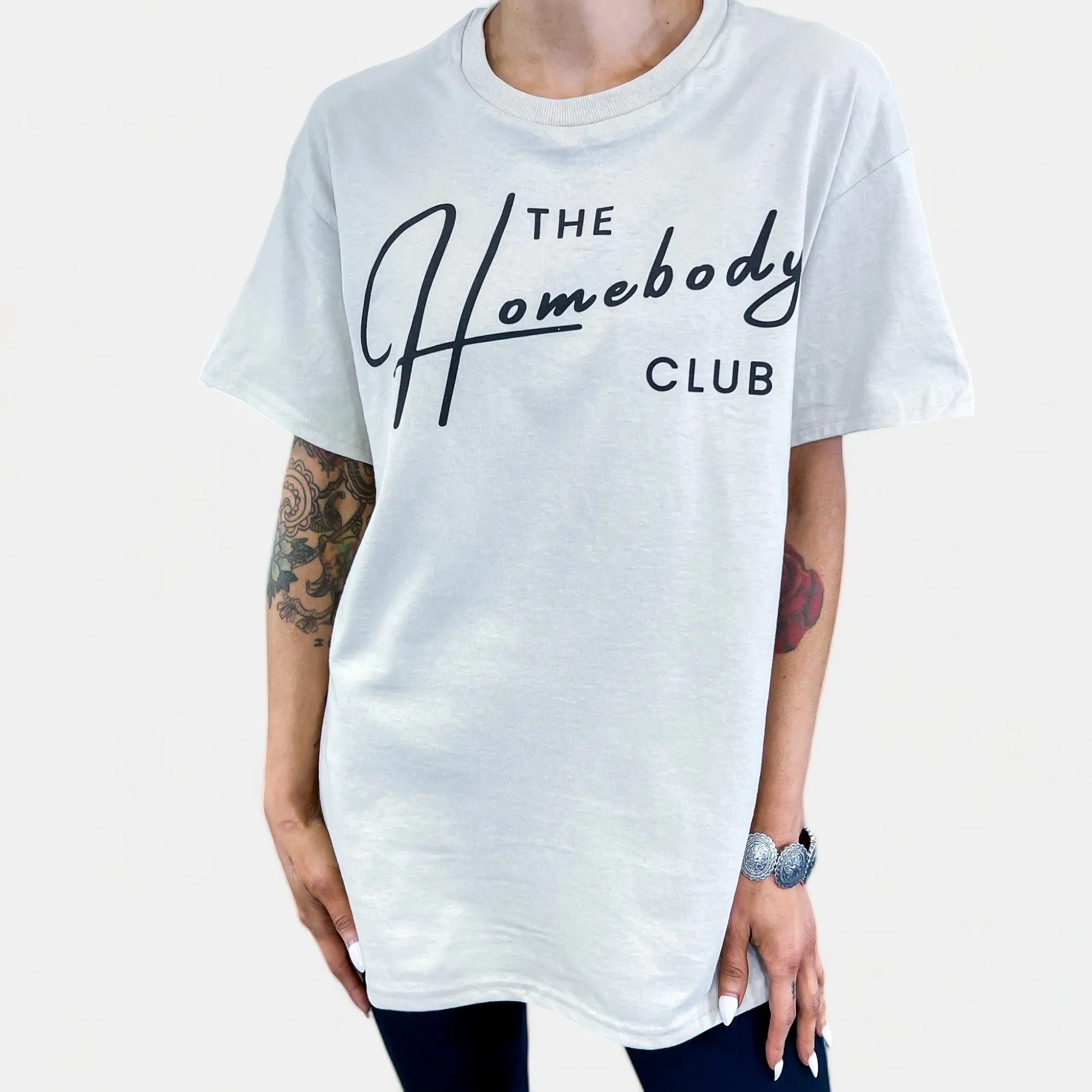 Homebody Club Graphic T-Shirt sold by ZZs product image thumbnail 3