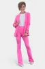 Pink High Waisted Flare Pants [NO RETURNS] sold by ZZs