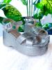 Silver Metallic Platforms sold by ZZs