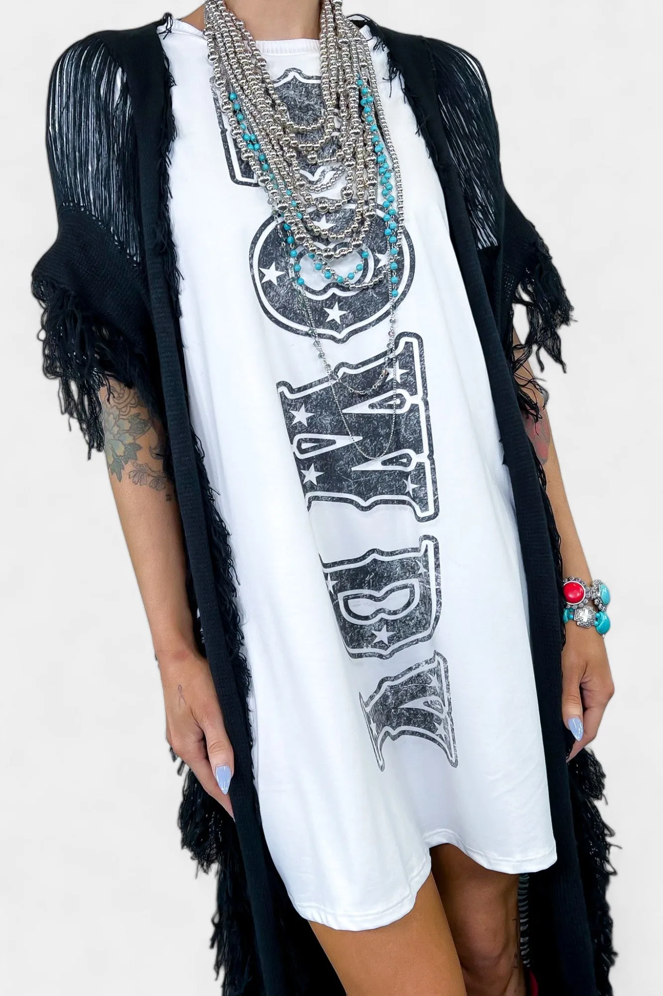 Howdy Jersey Dress sold by ZZs product image thumbnail 3