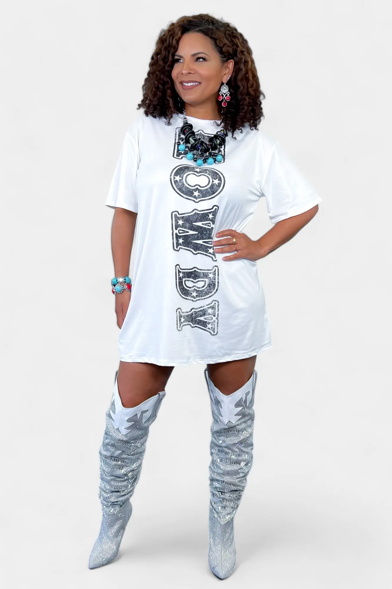 Howdy Jersey Dress sold by ZZs